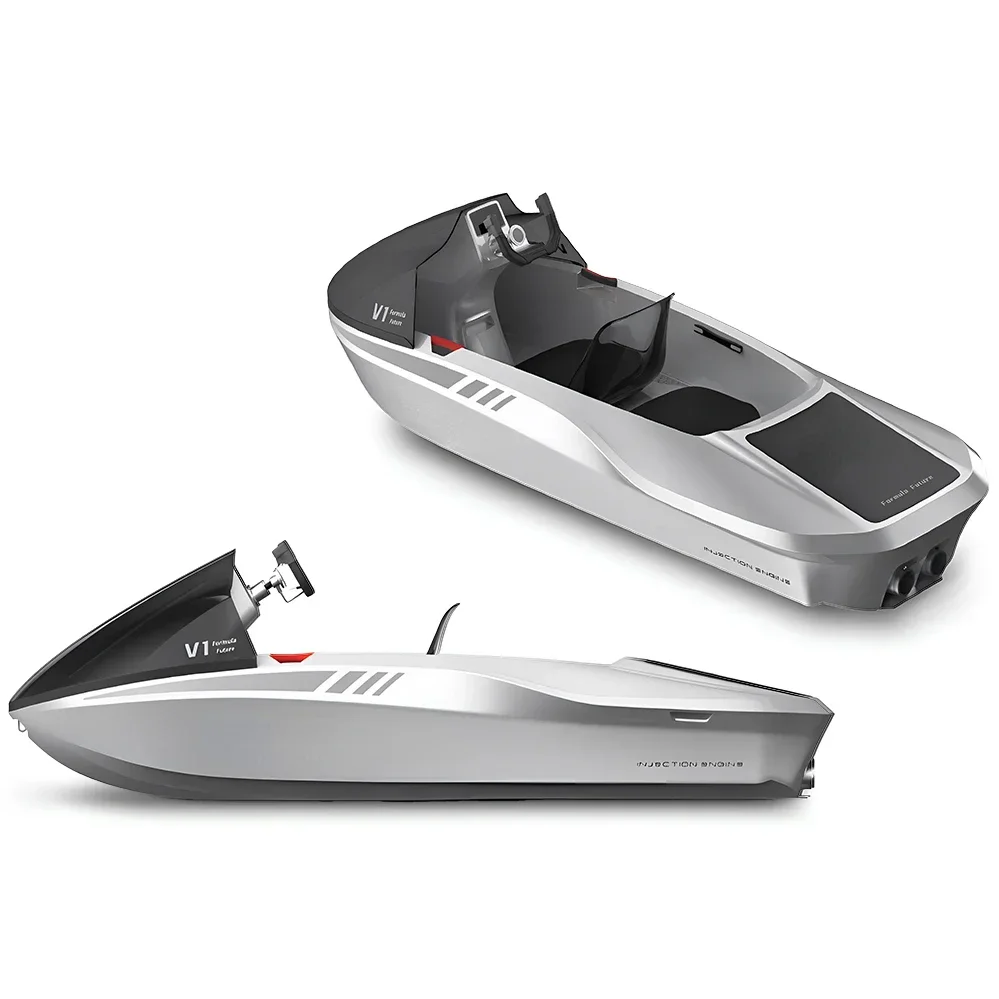 FOR Water Mini Day Cruiser Catamaran Remote Control Boat Kart Jet Ski Motor Fishing Electric Boat