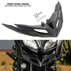 Versys650 Front Wheel Fender Beak Nose Cover Beak Nose Cone Extension Cover For Kawasaki Versys 650 KLE650 LE650E 2015-2021 2020