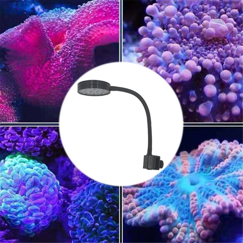 Marine Aquarium LED Light for Plant Growing for Reef-Tanks Saltwater Coral- Fish