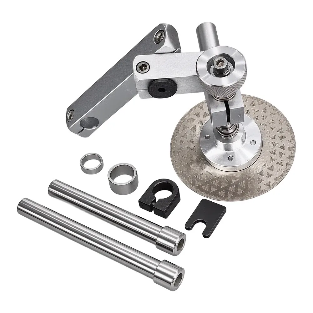 Image of Bremsen-Ausrichtungswerkzeug aus Aluminiumlegierung für Fahrräder mit Stahlverstärkung und Kompatibilität für moderne Steckachsen-Designs