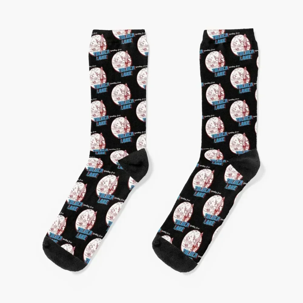 

Toluca Lake Socks funny gift Children's Climbing custom Male Socks Women's