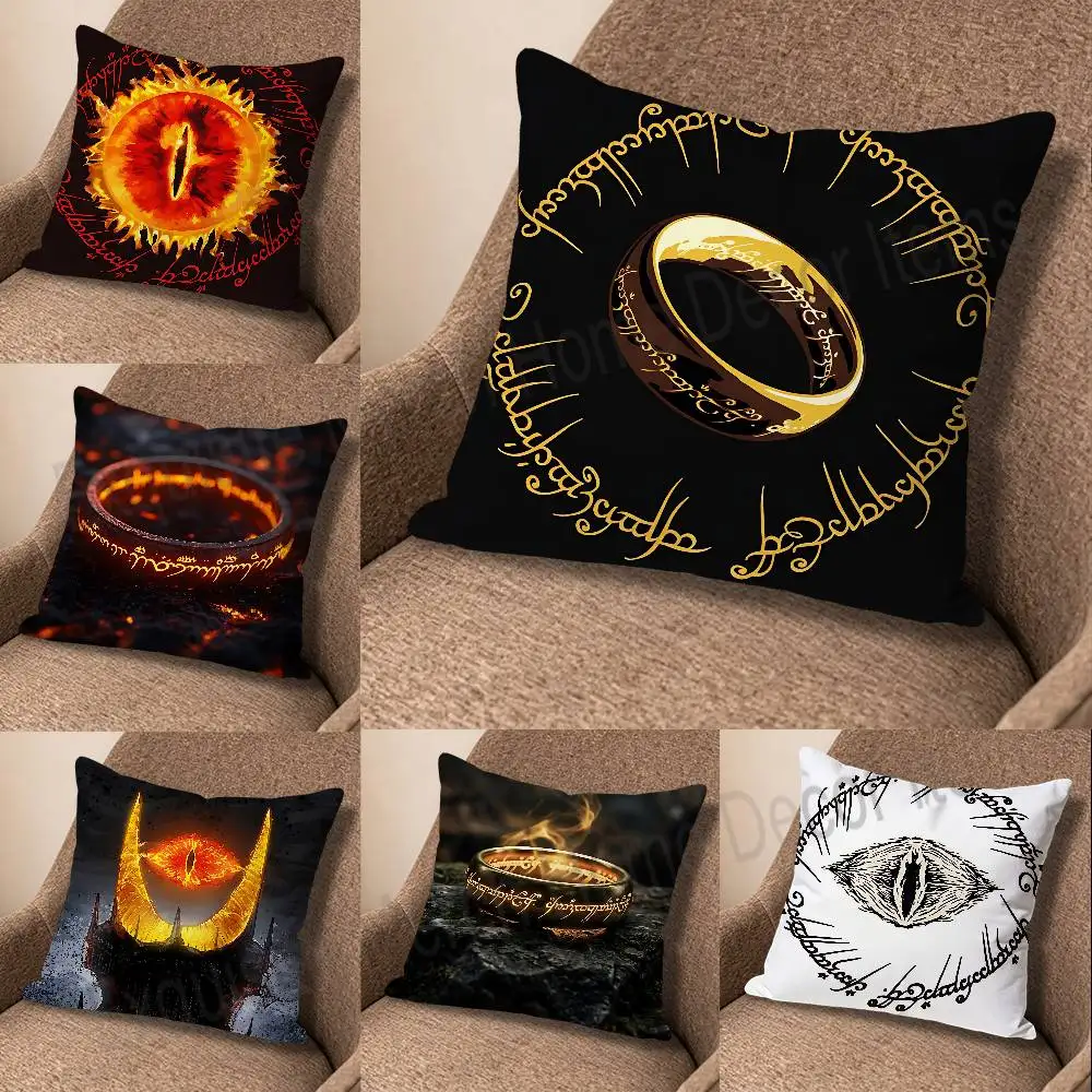 L-Lords of the R-RingES Cartoon Pillow Cover, 4K HD Printed Cushion Cover case with Various Exquisite Patterns