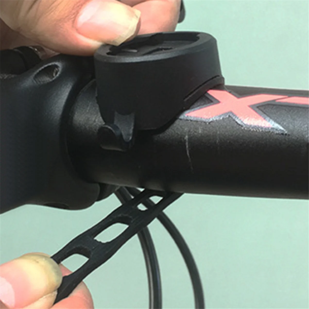 

N17R Bike Handlebar Computer Holder Universal Mountain Bike Road Bike Stopwatch Bracket Bike Taillight Seatpost Bracket