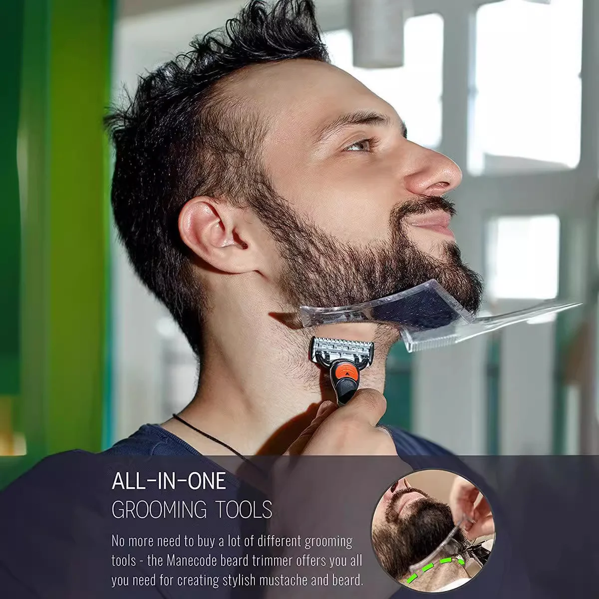 

Beard Styling Comb Beard ruler beard styling tool beard styling comb