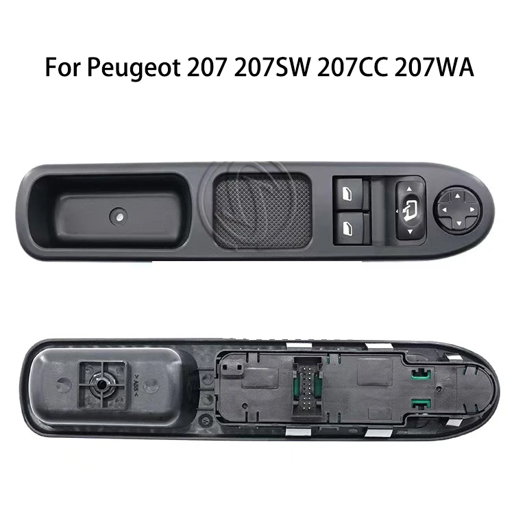 

6554.QA For Peugeot 207 207SW 207CC 207WA Car glass lift switch Electric window switch controller