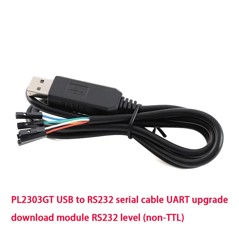 PL2303 PL2303HX/PL2303TA USB إلى RS232 TTL محول وحدة محول مع غطاء مقاوم للغبار PL2303HX تنزيل كابل