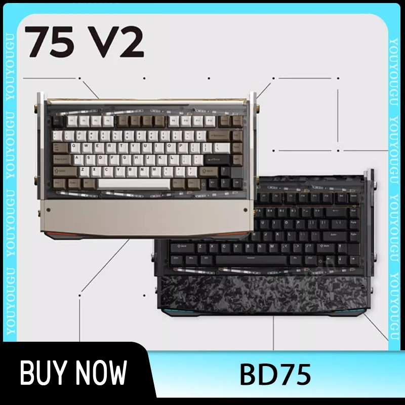 

Механическая клавиатура для игр, 3 режима, Rgb Pbt