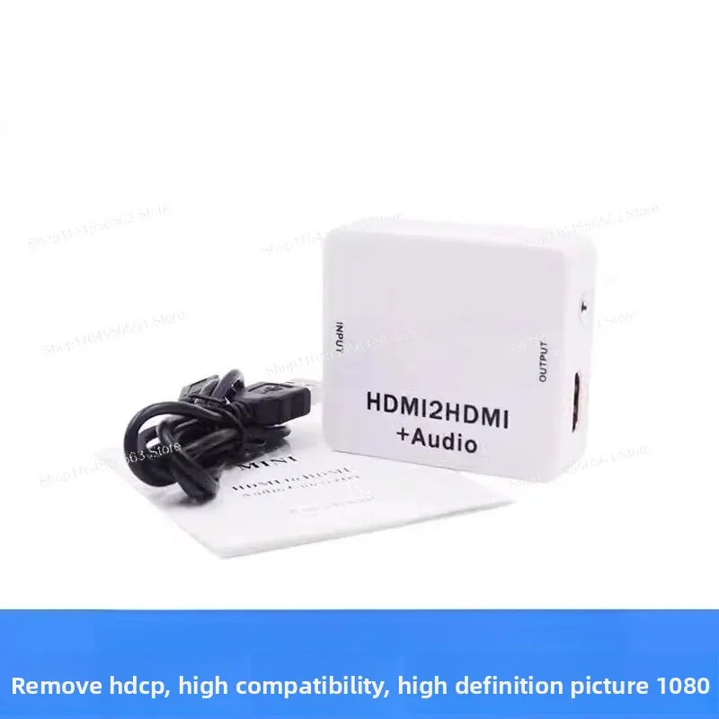 HDMI To HDMI 3.5 Audio Splitter HDMI Decoder, Release HDCP Protocol, Separate Audio