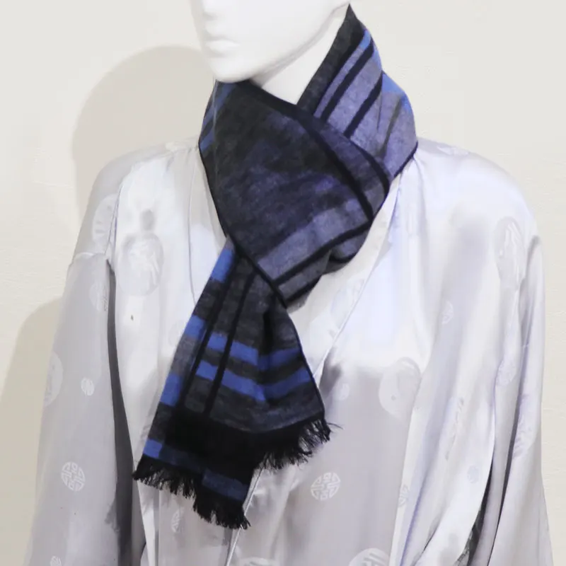 

Skin friendly, soft and fashionable silk fleece long scarf for autumn and winter warmth and temperament scarf