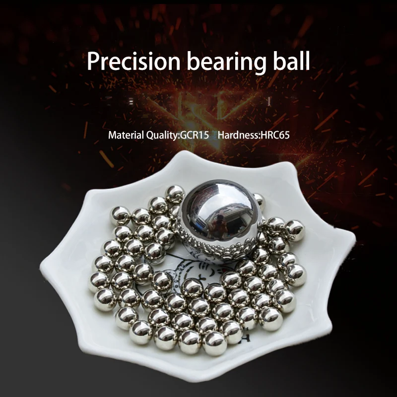 

Solid Bearing Steel Balls for CNC Impact Test, High Precision, GCR15, G10, 21, 22, 23, 24, 25mm Available for testing