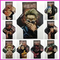 Anime Jujutsu Kaisen Rare Refractive Flash Cards Nanami Kento Kugisaki Nobara Toys for boys Collectible Cards Birthday Gifts