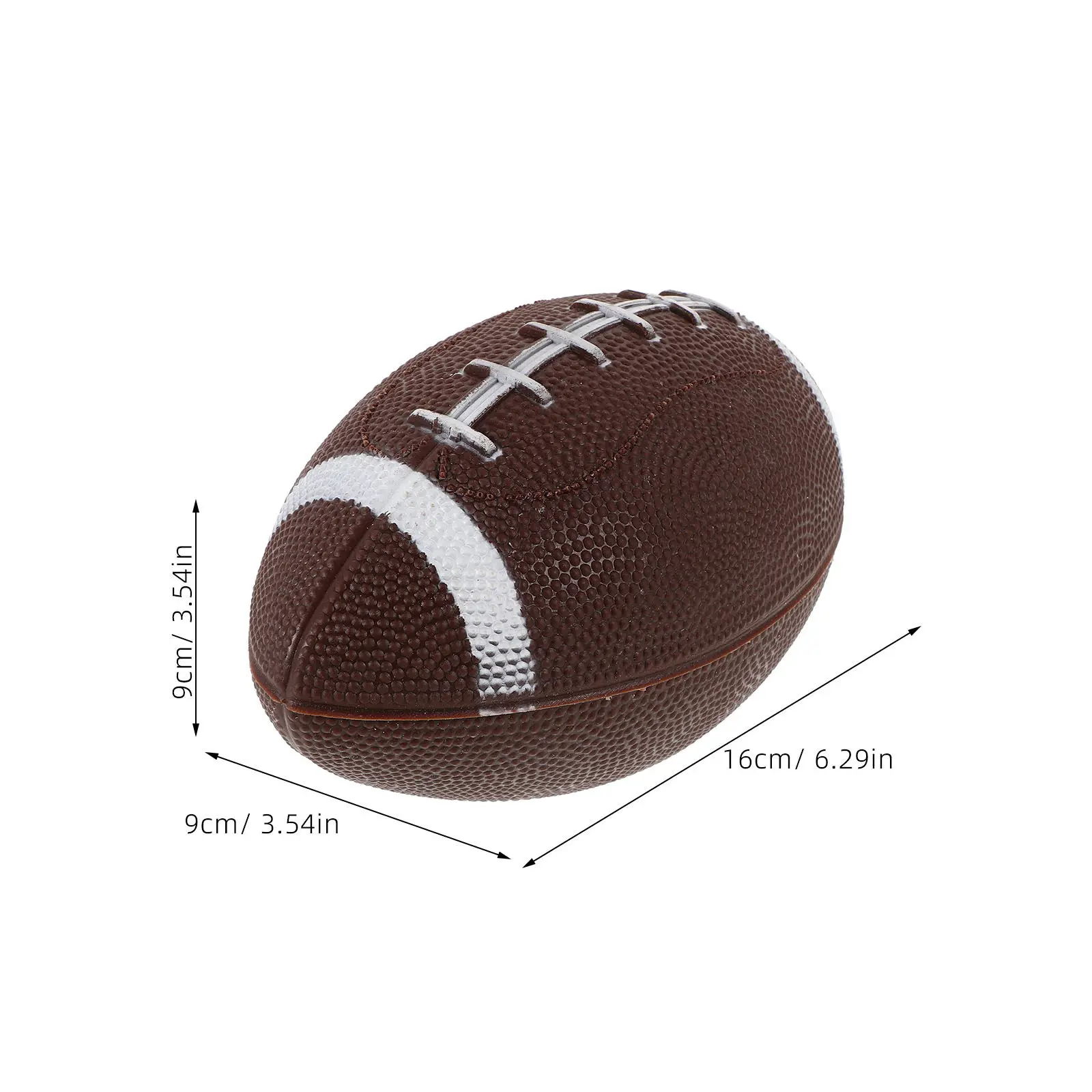PVC Inflatable Rugby Ball Football Youth Outdoor Playground Training School Sports Physical Exercise Activities