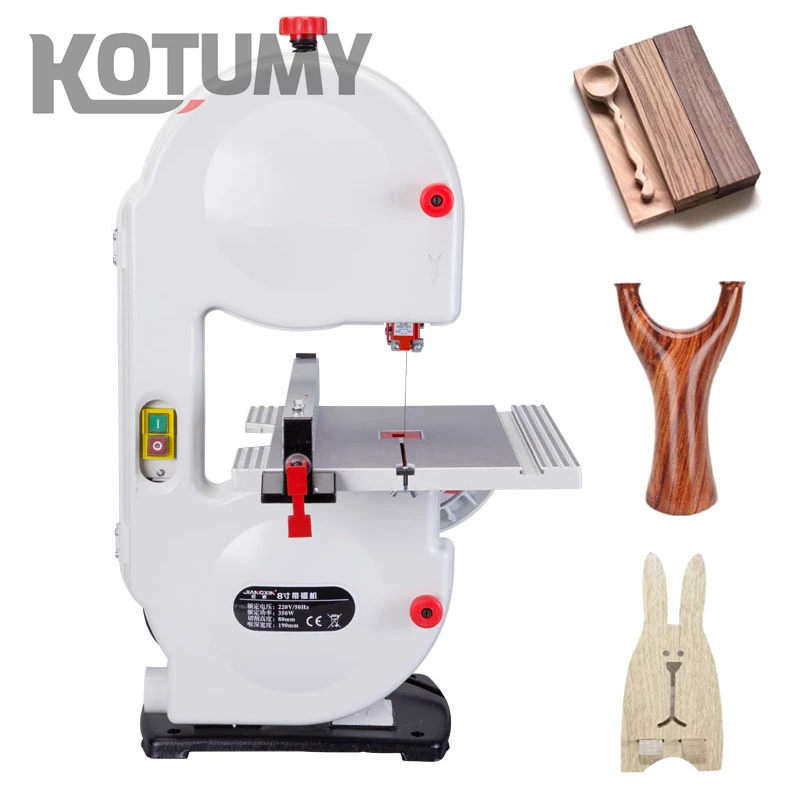 8 Inch Woodworking Band Saw Small Multifunctional Sawing Table Desktop Woodworking Jig Saw