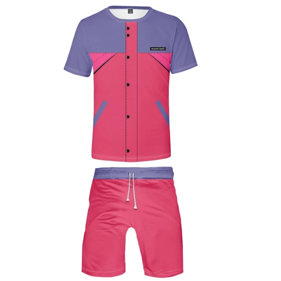 2026 Oliver Tree Summer Harajuku Casual Shorts T-shirt Sportswear Two Piece Set Sports Short Sleeve Tracksuit Cosplay Costume