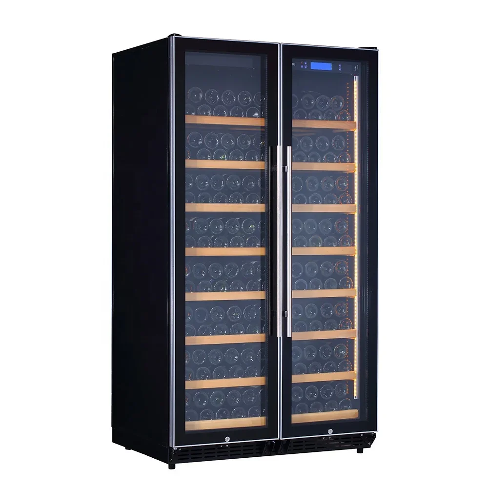 300 Bottle Quiet Large Red And White Wine Stand Alone Wine Refrigerator Chiller