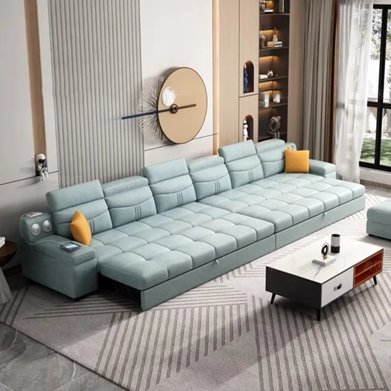 Stretch Recliner Fancy Sofas Living Room Modern Folding Sectional Puffs Sofa Bed Lounge Reading Divani Da Soggiorno Furniture