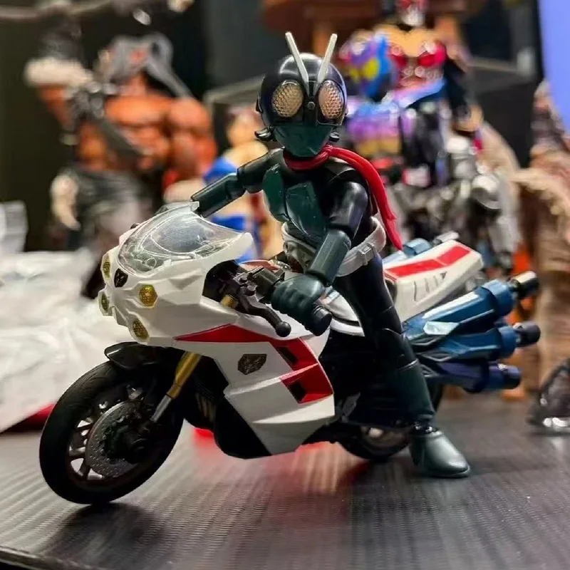 Nuovi Blokees Kamen Rider Action Figures Toy Shin Kamen Rider Collezione classica Versione Kit modello di assemblaggio moto Regali