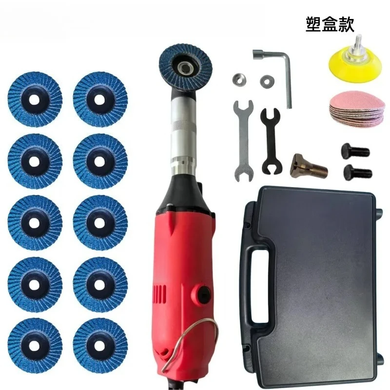Electric Elbow Grinder Multifunctional Mold Polishing Machine Tile Seam Cleaning Speed Regulation Cutting Tool for Home DIY