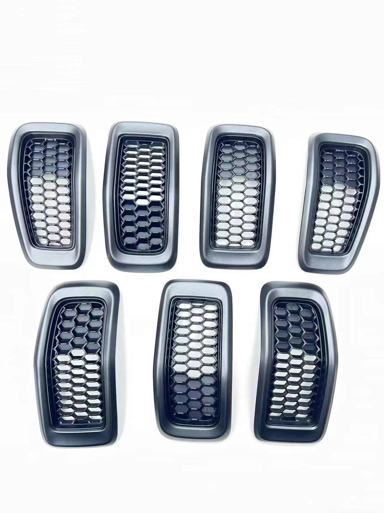 

Set For 14-18 Jeep Cherokee Gray & Black Front Grille Inserts OEM 6CY39XS9AC 5RB21XS9AB Auto Accessories Replacement Parts Black