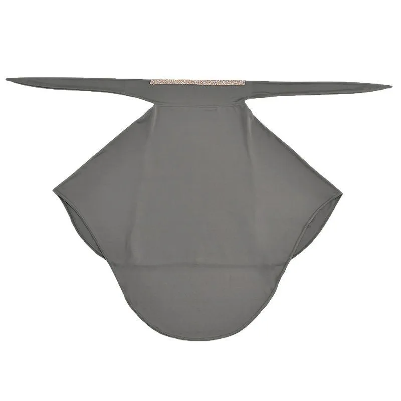 Gorro con correa de diamante para mujer, pañuelo étnico para la cabeza, Color sólido, a la moda, con temperamento, novedad, superventas