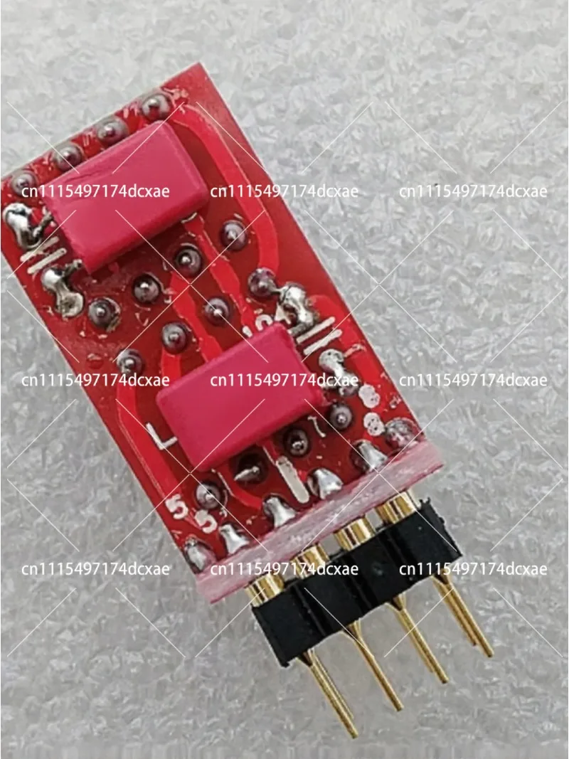 AD827 Dual  Amp Upgrade Conversion Socket 2068 Front-end Op Amp, Two 5532  Amps Converted to One  Amp