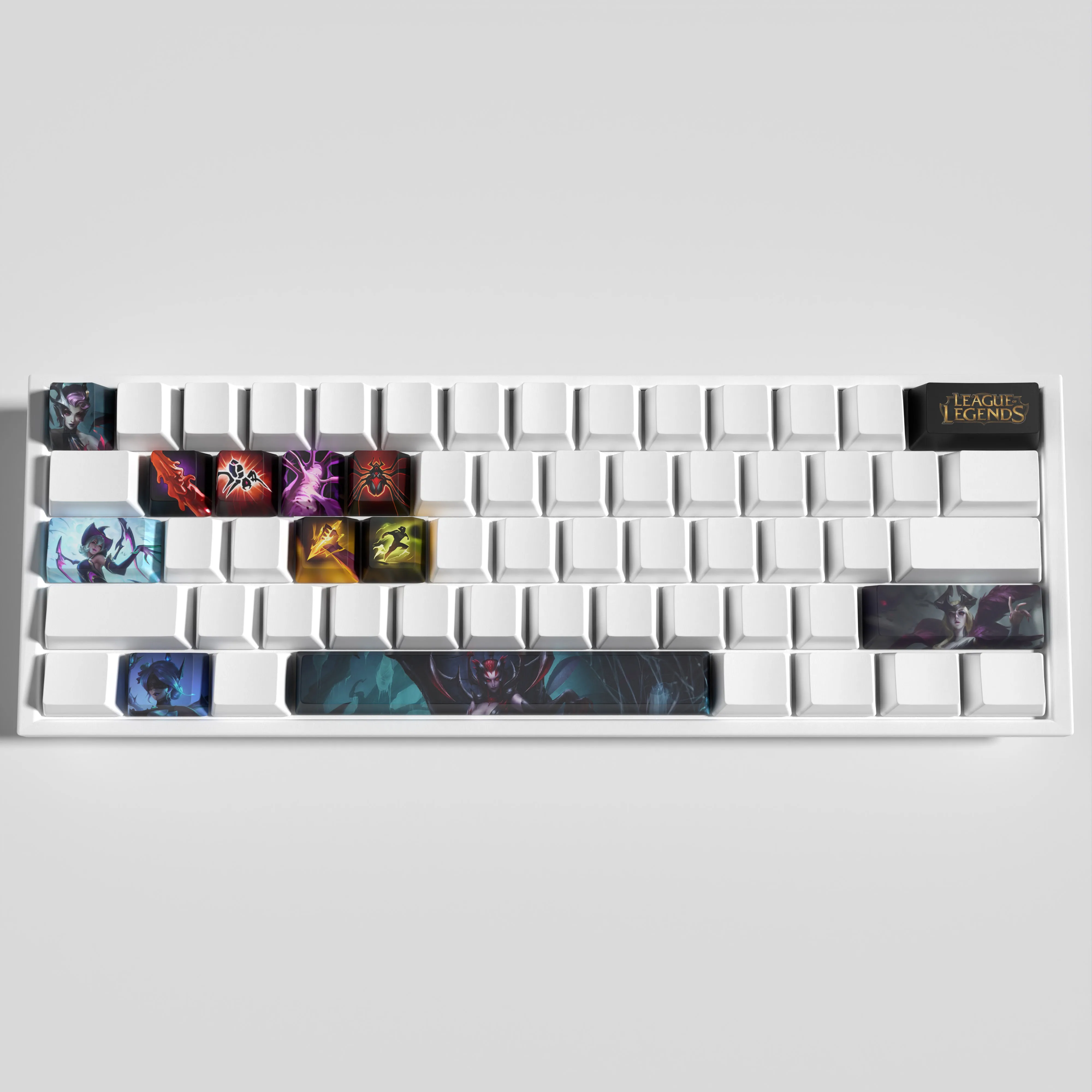 Elise keycaps League of Legends keycaps  game keycaps OEM Profile 12keys PBT dye sub keycaps