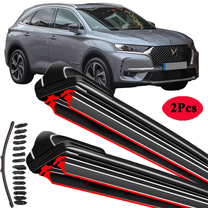 

For CITROEN DS7 DS 7 CROSSBACK 2018 2020 2021 2022 2023 Windscreen Windshield Brushes Accessories Washer Car Front Wiper Blade