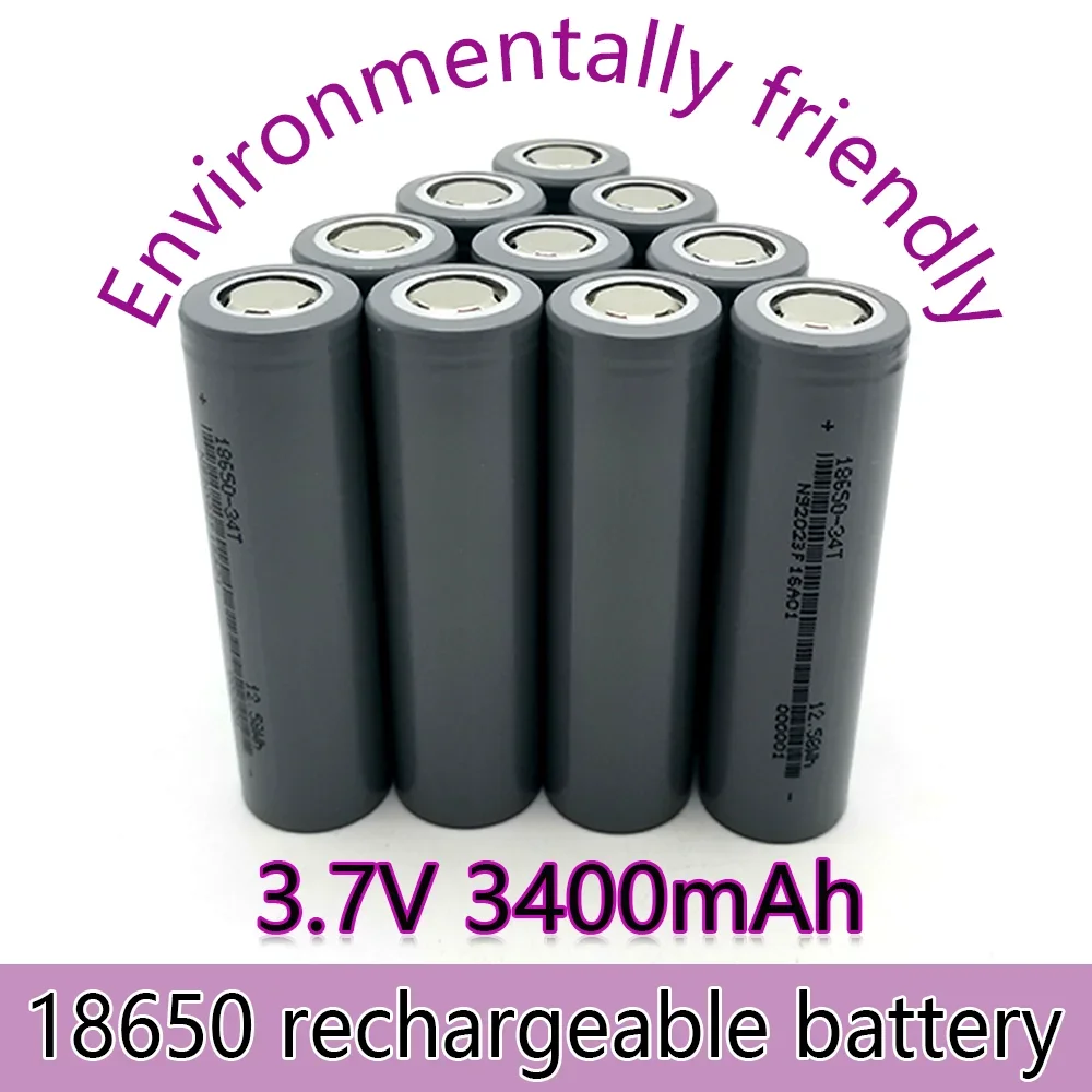 

18650 battery Rechargeable Battery 3.7V 3400Mah 18650 Li-Ion Battery