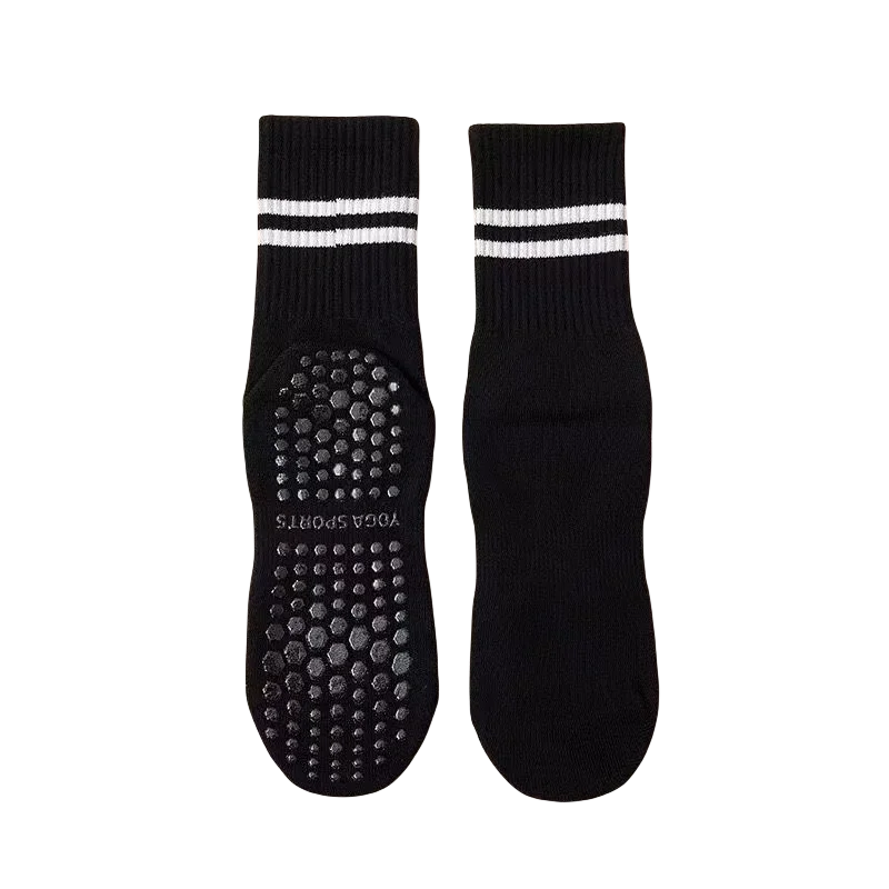 4 pairs of professional women\'s fitness anti slip yoga training socks, basketball sports socks