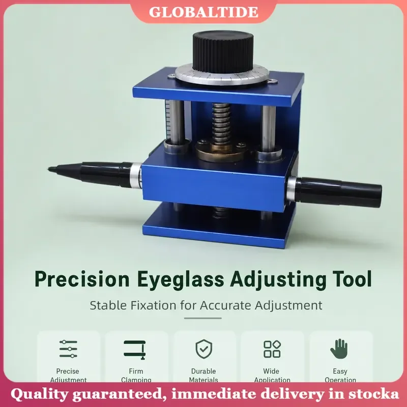 Adjustable Height Aluminum Frame Lens Template Markings Optical Edging Pattern Board Eyeglass Glasses Making Tool