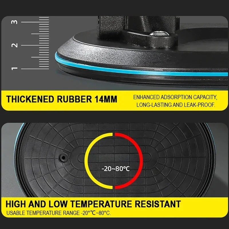 200 كجم تحميل الصناعية الصف الكهربائية كوب شفاط المكنسة الكهربائية الثقيلة بلاط الجرانيت رافع للزجاج بطارية 1800 مللي أمبير مع كابل نوع C