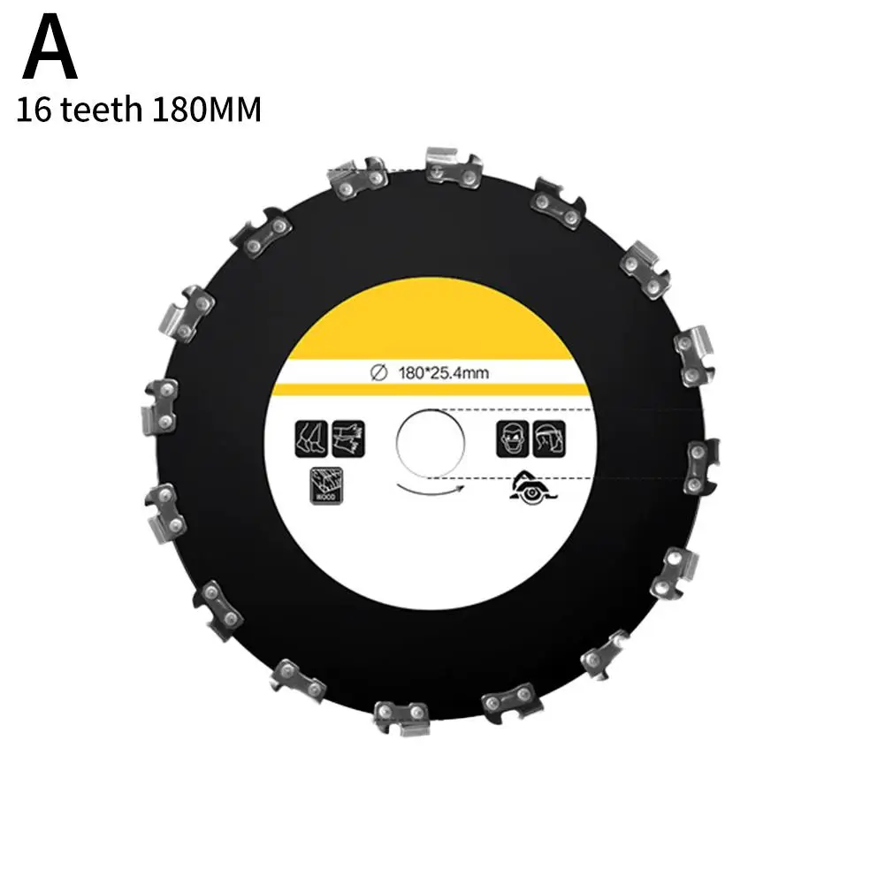 180/230mm Circular Saw Lawn Mower Replacement Wood Cutting Disc For Woodworking 16/2teeth For 4500 5200 Ms180 Ms250 FS120 D3U5