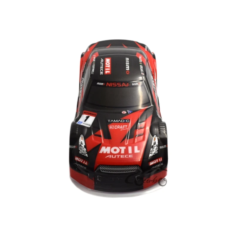 1:18 na karoserii GTR Speed Racing czerwony samochód Shell dla skali 1/18 Rc samochód do driftu ciężarówka elektryczna Model część do zdalnego