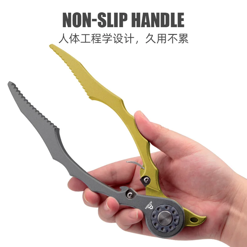 

Fish Clip Aluminium Alloy Fish Control Device Wire Cutter Multi-function Fishing Pliers Fishing Supplies Y614