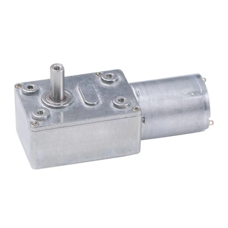 4632-370 micro DC reducer motor turbo worm D6 output shaft 6V12V24V speed control forward and reverse motor
