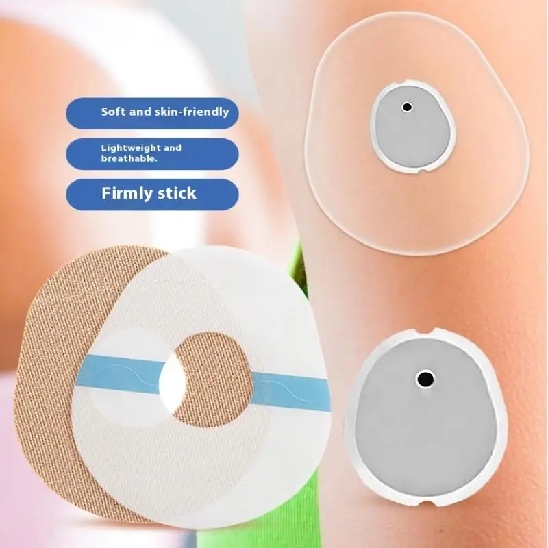 5/10Pcs กาวเซ็นเซอร์กลูโคสในเลือดคงที่แพทช์ Monitor ป้องกันเทประบายอากาศ Anti SLIP ยาวนานสําหรับกลางแจ้ง Motion