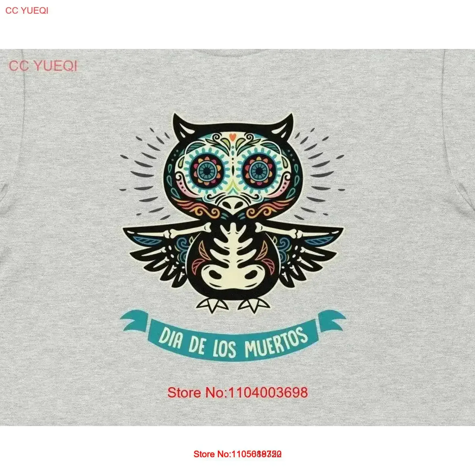 Футболка Day Of The Dead Owl в стиле Dia De Los Muertos, винтажная, мягкая, с эффектом потертости, дизайнерская уличная одежда, повседневная мужская, эластичная, стильная