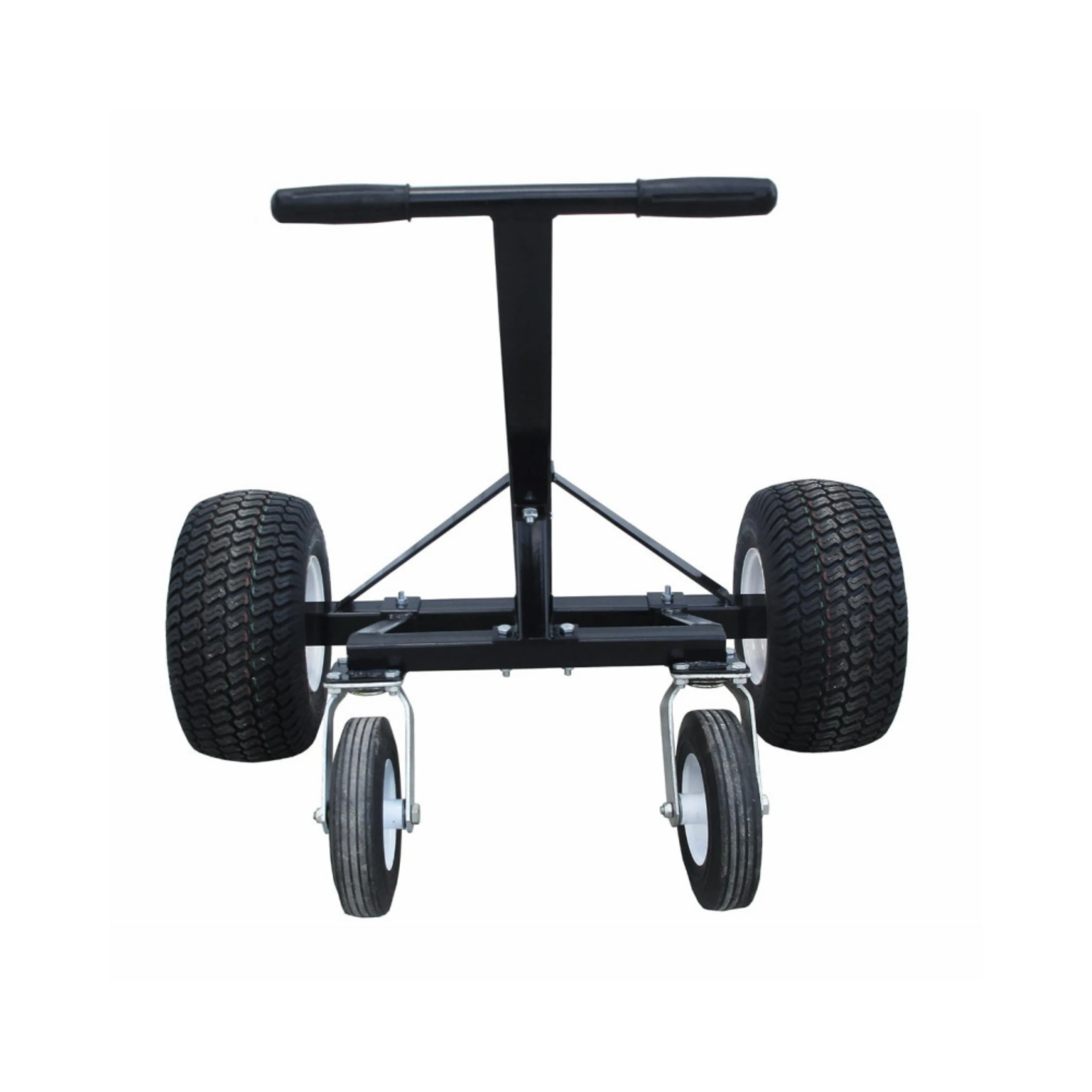 

1500 Lbs Trailer Manoeuvring Aid Trolley with Adjustable Ball Coupling 16 Inch Pneumatic Tyres for Caravans Trailer
