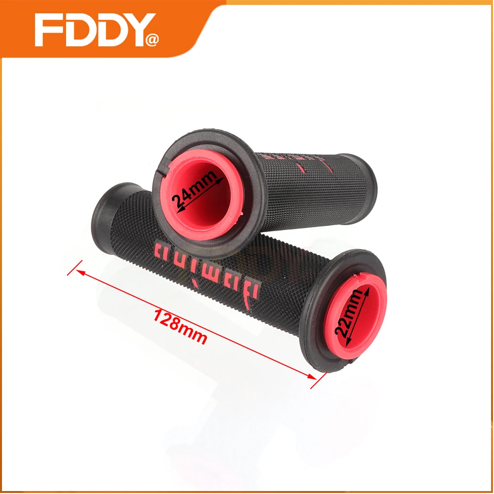 FDDY Universal 7/8" 22 24MM Motorcycle Grips Handle Bar For Motorbike Motocross Dirt Pit Bike Scooter Parts Rubber GEL Gr view 4