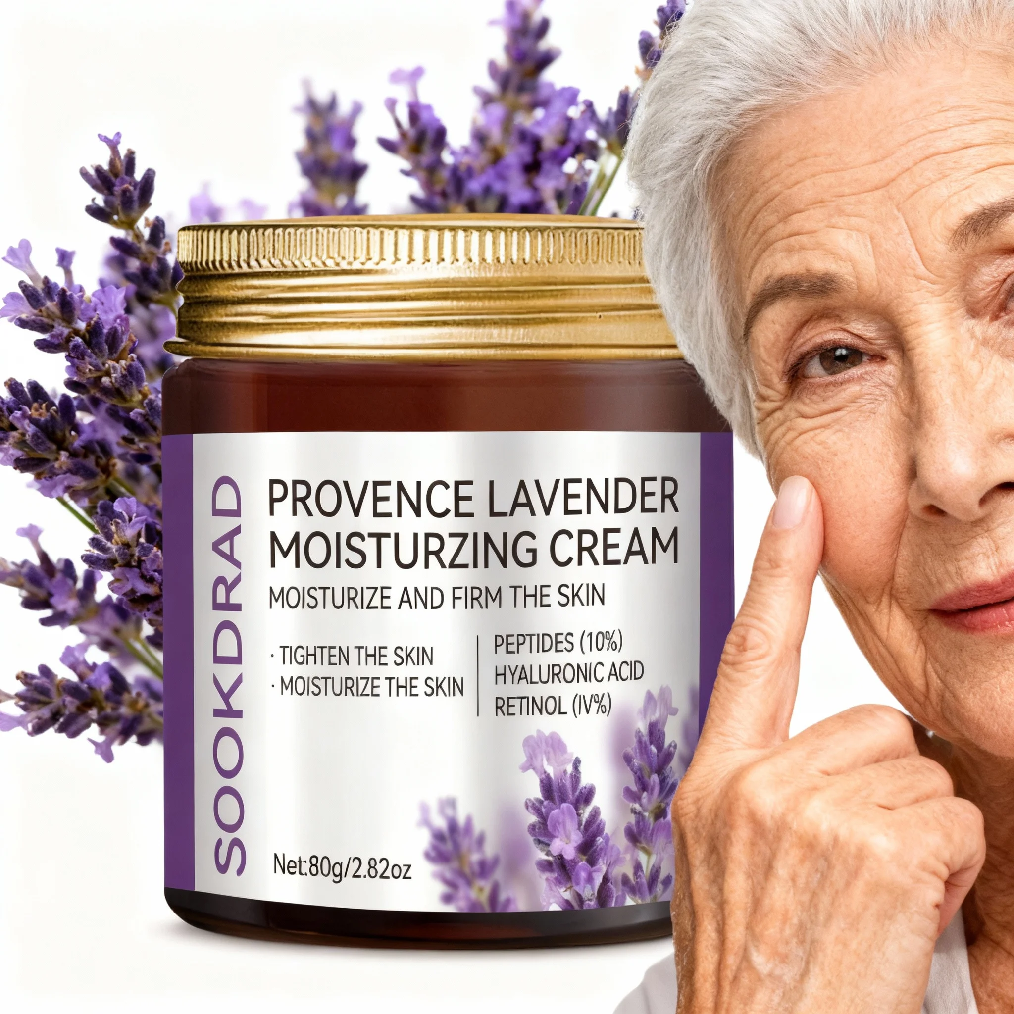 Krim Pelembap Provence Lavende - Peptide Neck Cream ulasan dan harga