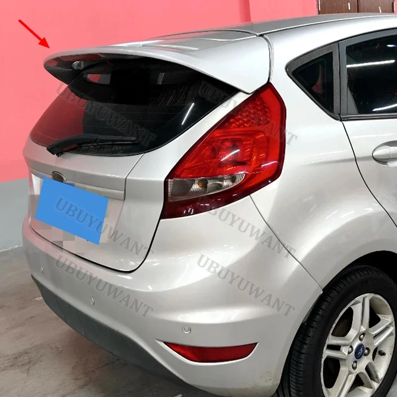 For Ford Fiesta MK6 MK7 2008-2017 ABS Spoiler Car Tail Trunk Spoiler Rear Wing Tail Wing Decoration view 3