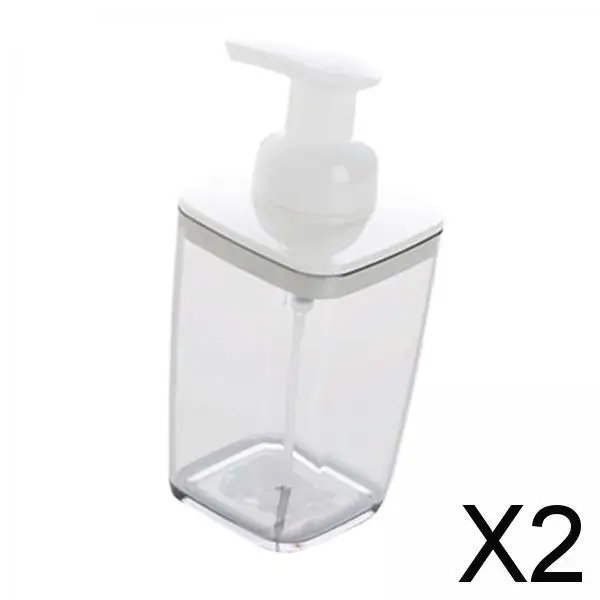 2xFacial Cleaning Bubble Former Liquid Hand Soap Container for