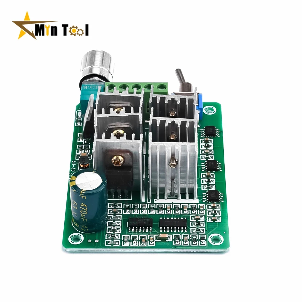 DC 5-36V 12V 24V 15A Motor-Drehzahlregler BLDC Dreiphasiger Sensorloser Bürstenloser Motorcontroller Lüfter-Treiber Netzteil – Detail 4