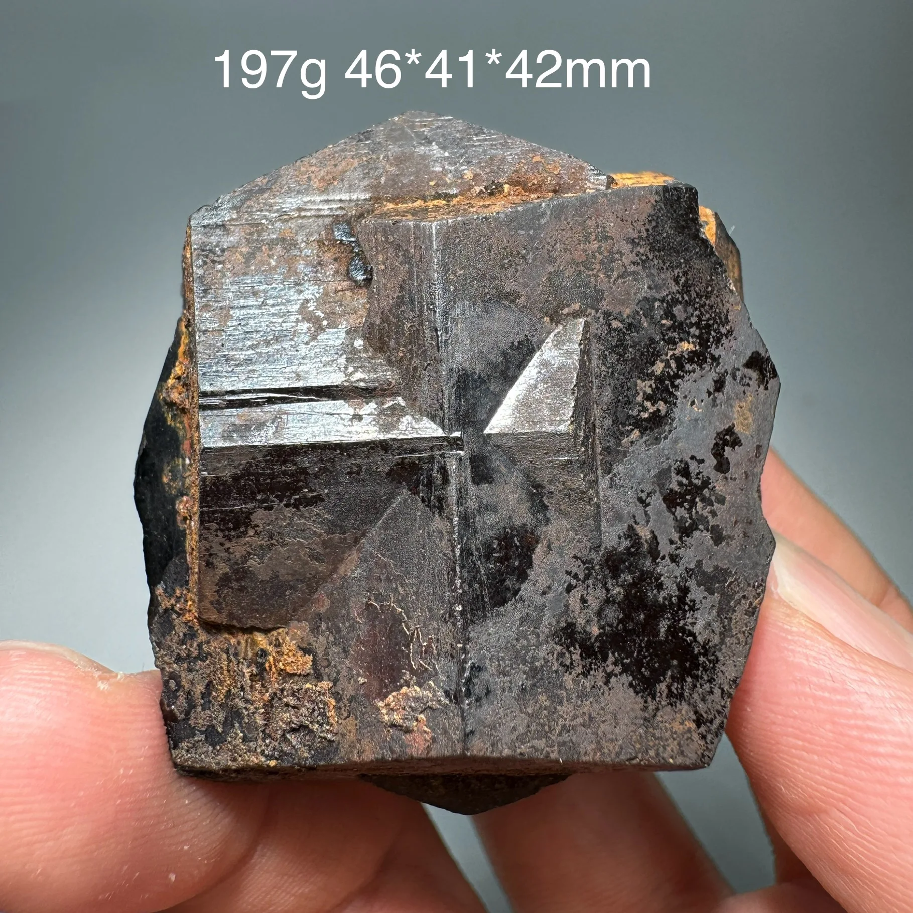 197g Natural Polyhedron Limonite Colombia Cross Pyrite Mineral Specimen Raw Rock Crystals Healing Stone Home Decor