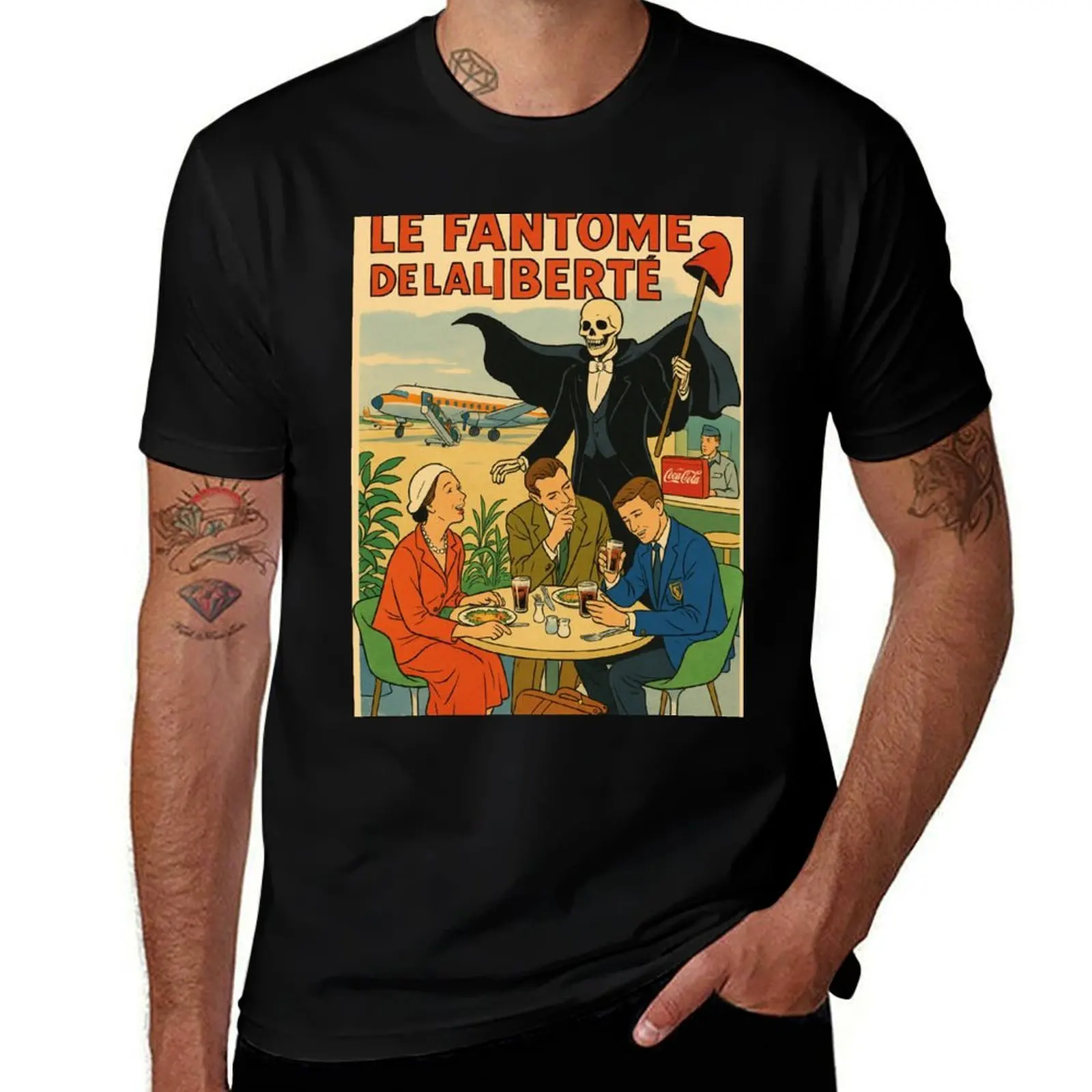 

Le Fantome de la liberté, film T-Shirt tshirts personalised new edition hippie clothes plain mens cotton t shirts