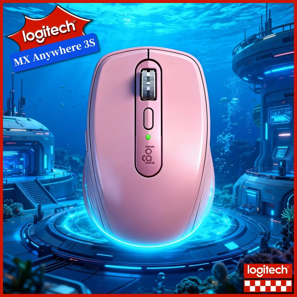 Consistent Sensor Freelance Productivity Mouse Durable Texture Logitech MX Anywhere 3S For Jewelry Shop Catalog Adjust