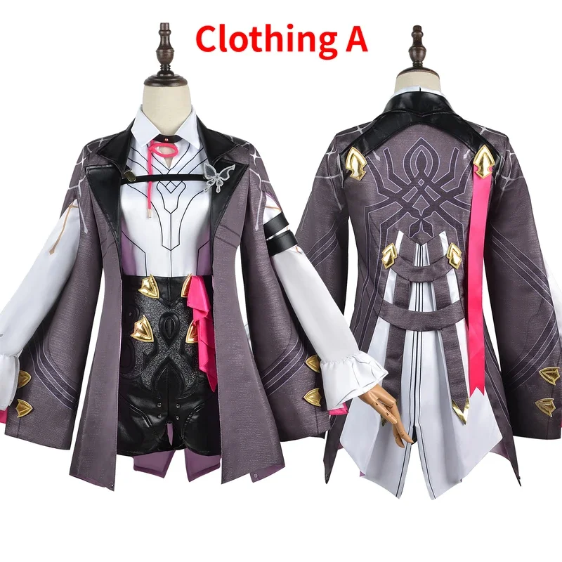Kafka cosplay Honkai Star Rail costume cappotto collana guanti abbigliamento da gioco cos festa di Halloween costume da festa di carnevale Comic Con