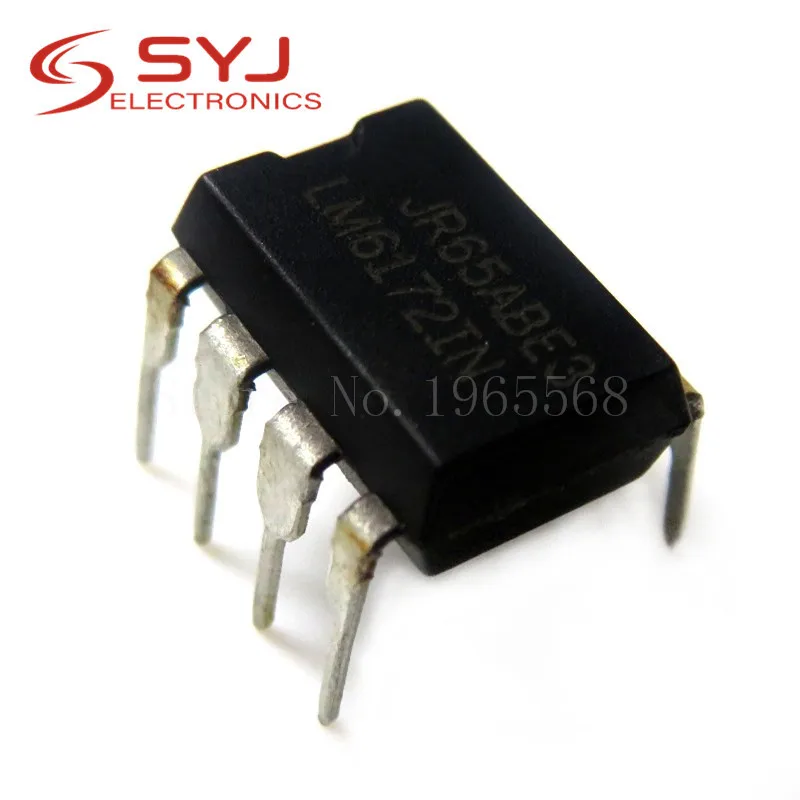 5pcs/lot LM6172IN LM6172 DIP-8 new original In Stock