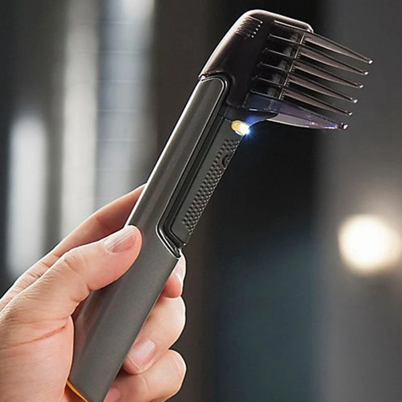 JDZD Multifunktionaler elektrischer Haarschneider Herrenrasierer 5In1 elektrischer Haarschneider Körperreiniger