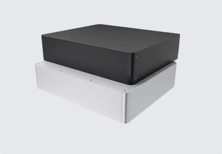 

A3809H/380*90*320 мм) Полностью алюминиевый корпус усилителя мощности/усилитель для наушников/ЦАП/корпус декодера/корпус усилителя DIY Box